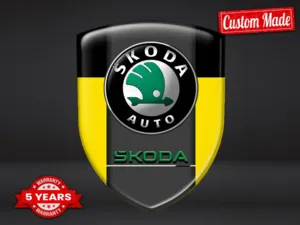 Skoda Fahrzeugbeklebung Limitiert Sportlich Anpassbar